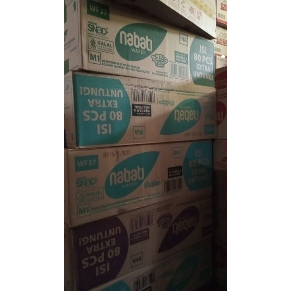 wafer nabati 2000 isi 80/karton/dus