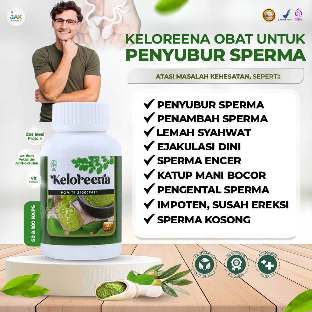 Obat Penyubur Sperma Pria Pengental Sperma Vitamin Kesuburan Sperma Pria Teratozoospermia Impoten Le