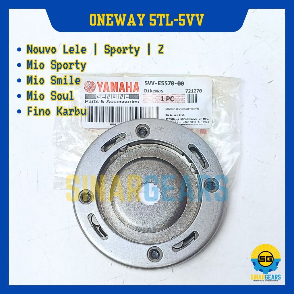 Oneway Starter Original Yamaha 5TL 5VV Rumah Pelor Stater Mio Soul Fino Karbu Mio Sporty Mio Smile N
