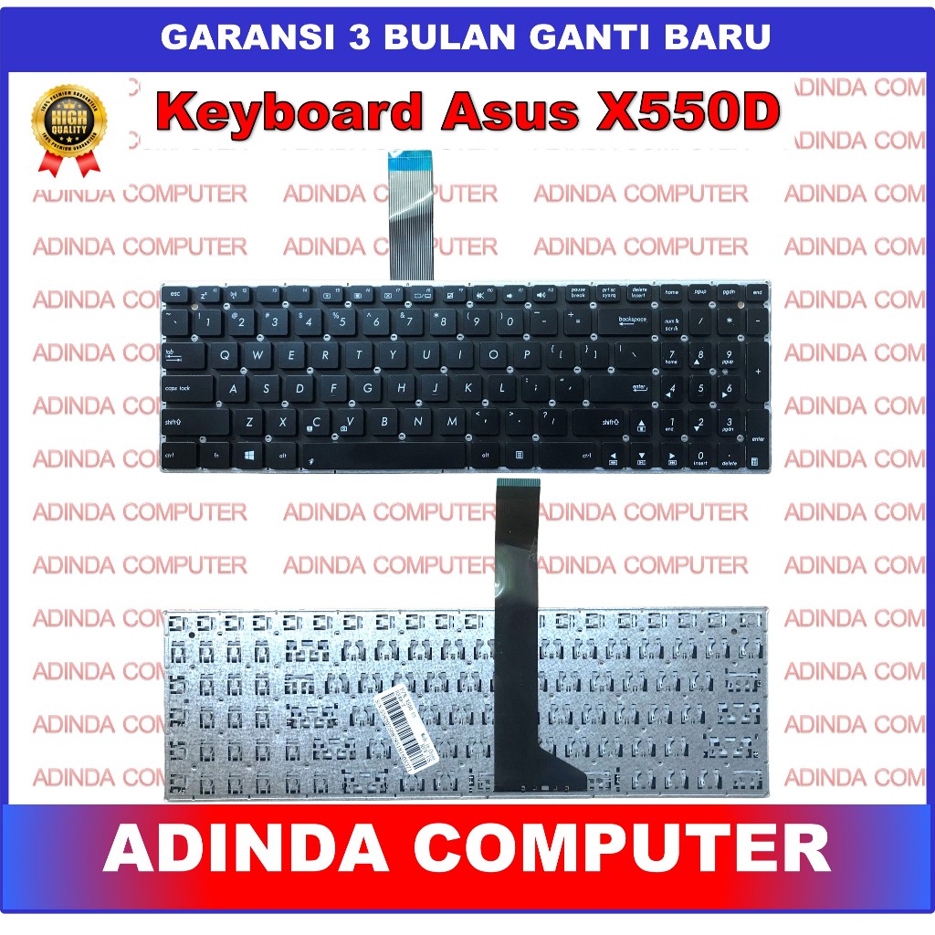 Keyboard Asus X550 X550D X550J X550IU X550V X550VX X550Z X550ZE