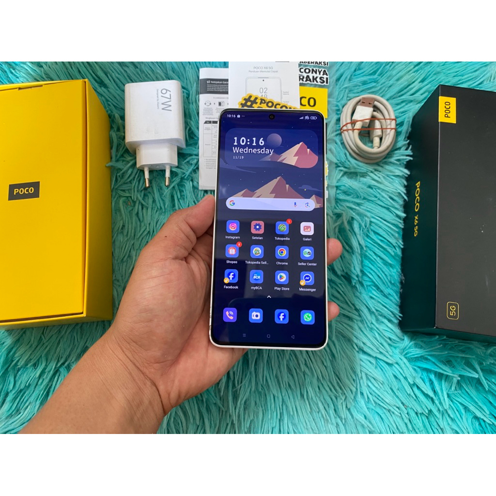 POCO X5 5G 12/256 BEKAS ORIGINAL SECOND