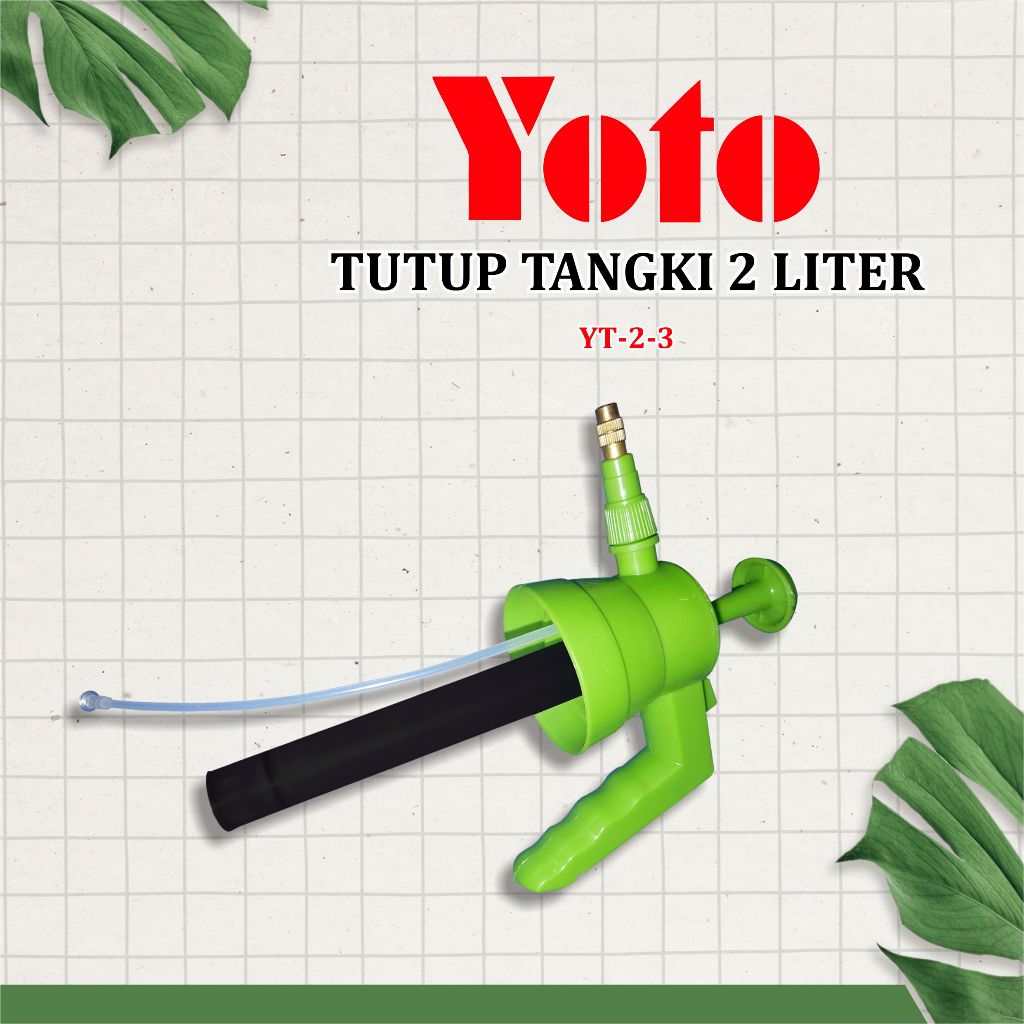 Tutup Tangki YOTO 2 Liter (YT-2-3) - Sparepart Sprayer Manual