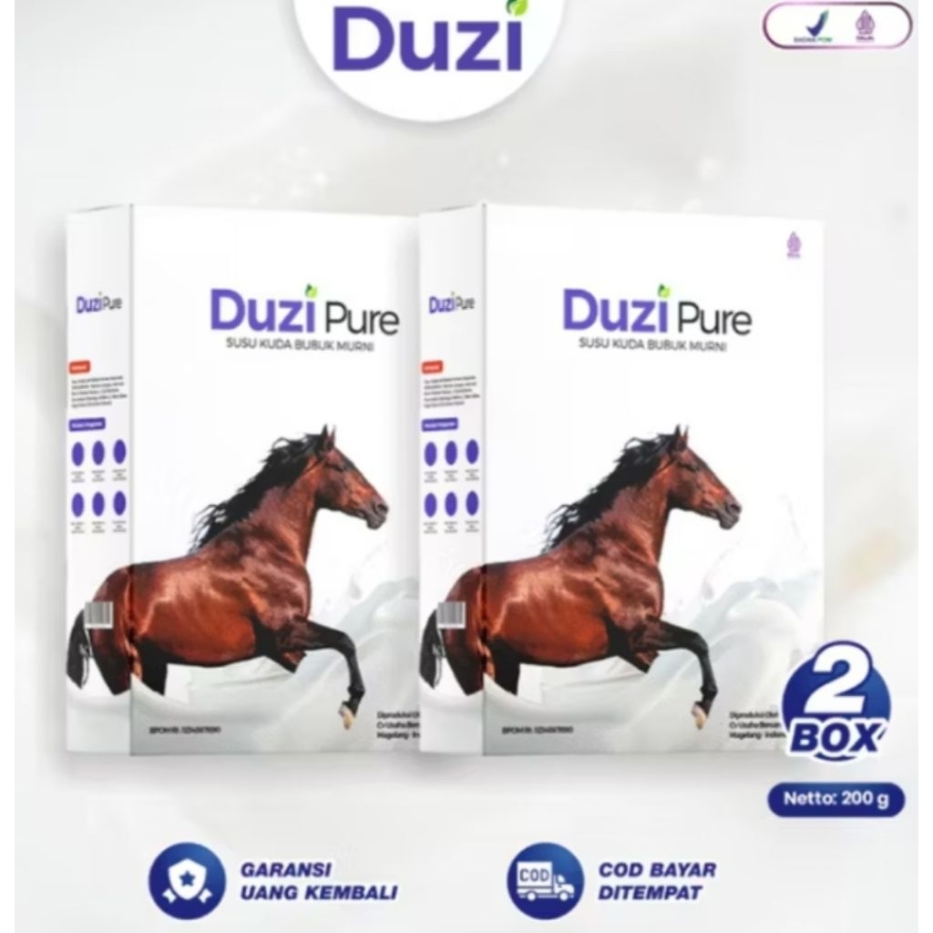Duzi pure susu kuda [2 box] susu kuda liar