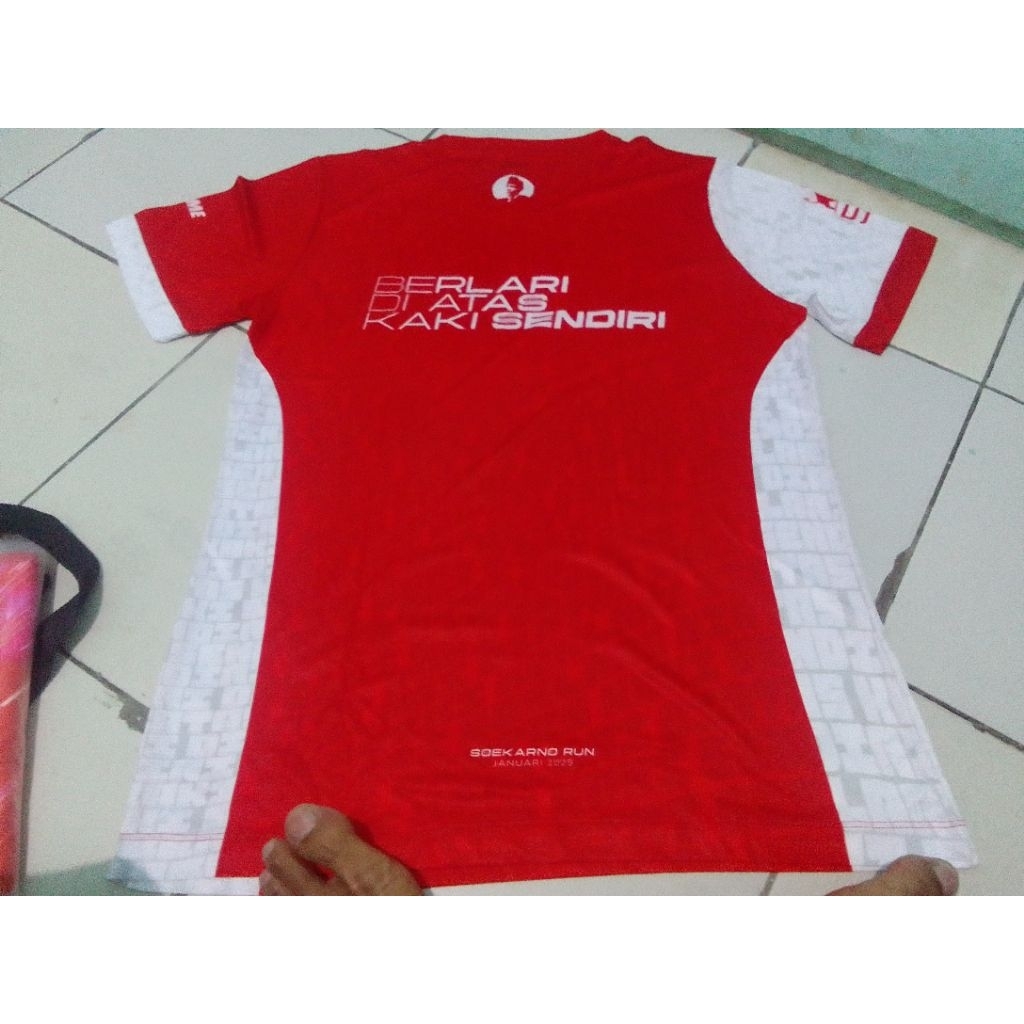 2 pcs Jersey Soekarno run 2025