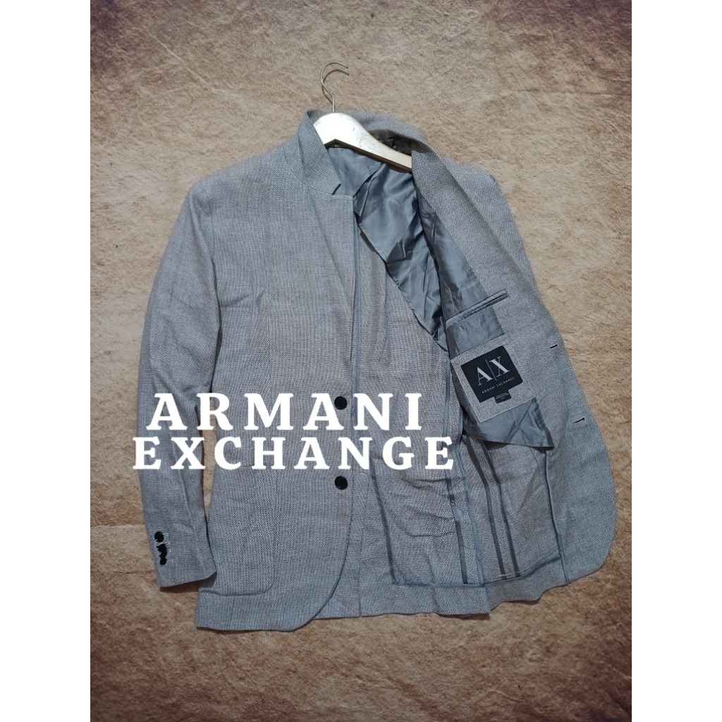 blazer ARMANI EXCHANGE bahan katun adem recomend