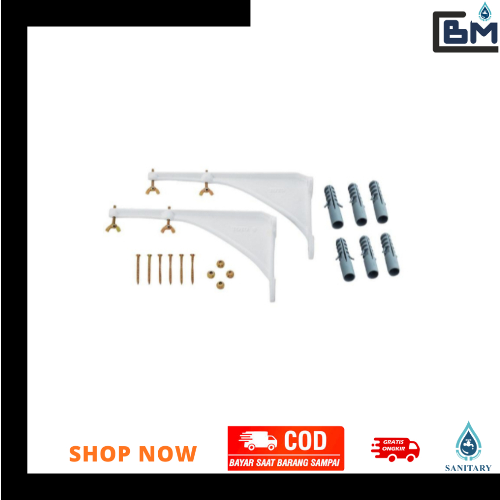 Bracket Wastafel TOTO TL516G (untuk wastafel tipe L546 dan L548 )