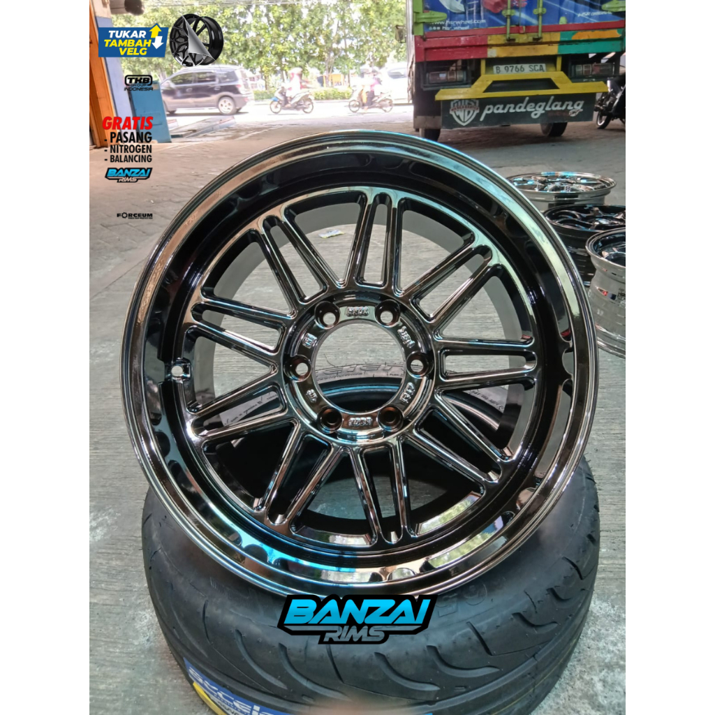 VELG TOBA HSR R18 PAJERO FORTUNER HILLUX TRITON