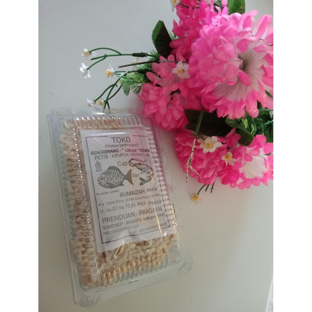 KERUPUK IKAN TENGGIRI/KERUPUK LANGGUNG MADURA/KERUPUK MENTAH