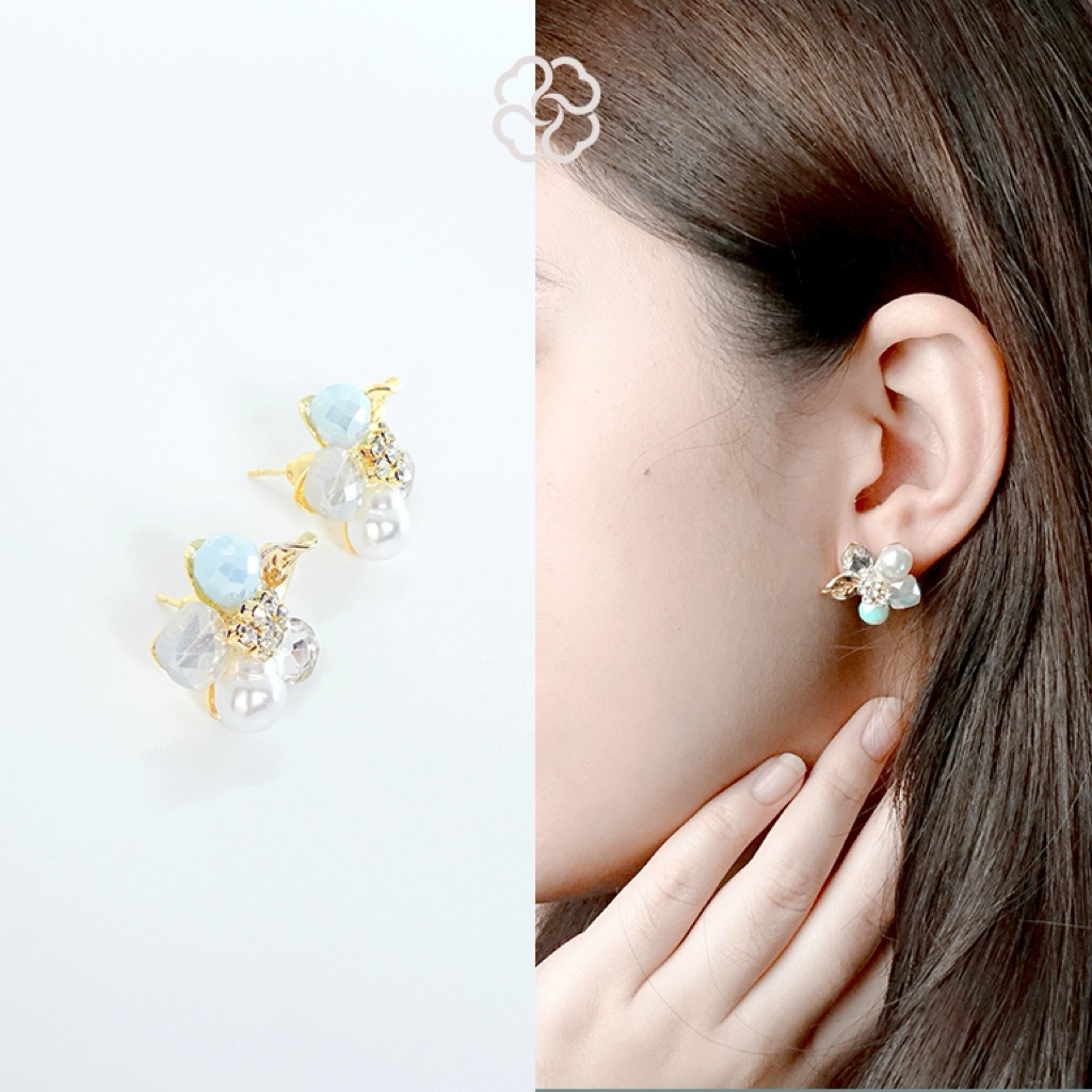 Lil' Tulip Serenade Blue Earrings