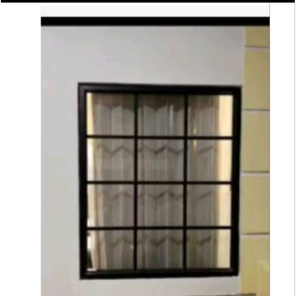 kusen alumunium kaca mati 3in L. 100 t. 120.