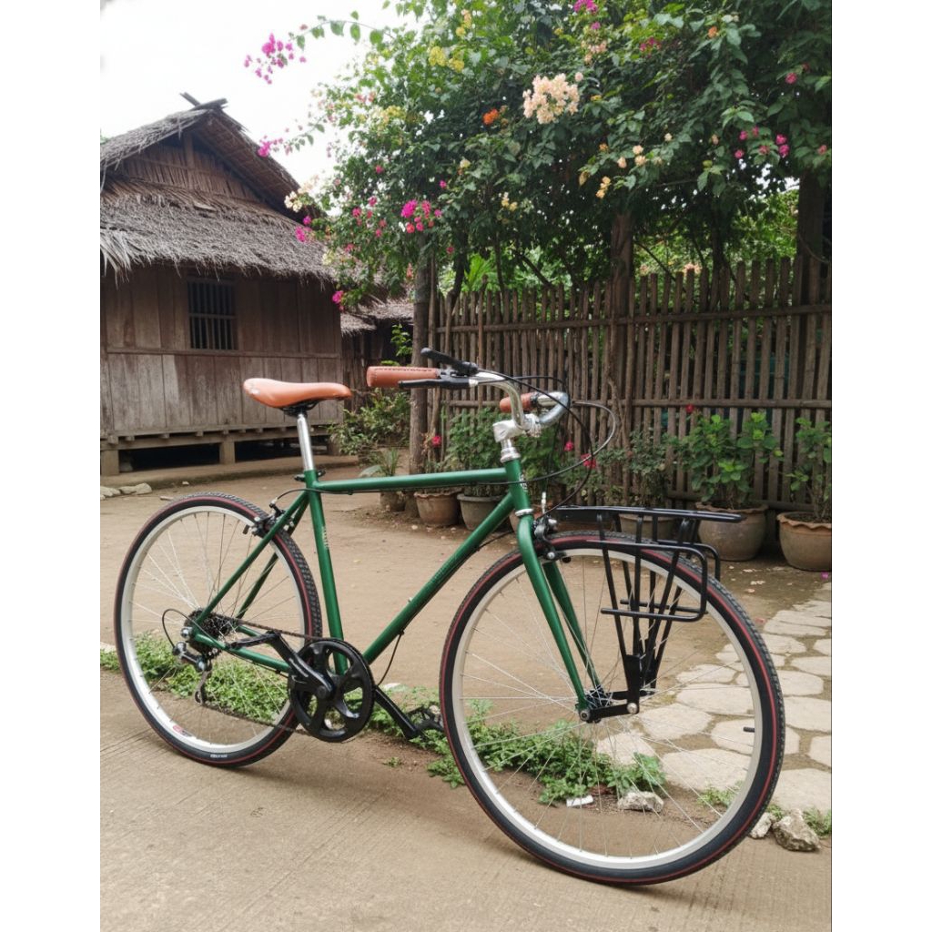 Sepeda gravel klasik touring kalcer kerja city bike murah mewah