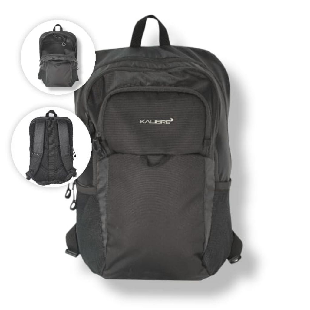 New- Kalibre Bag-Tas Pria - TAS KALIBRE DELVYN 20L kalibre - BLACK