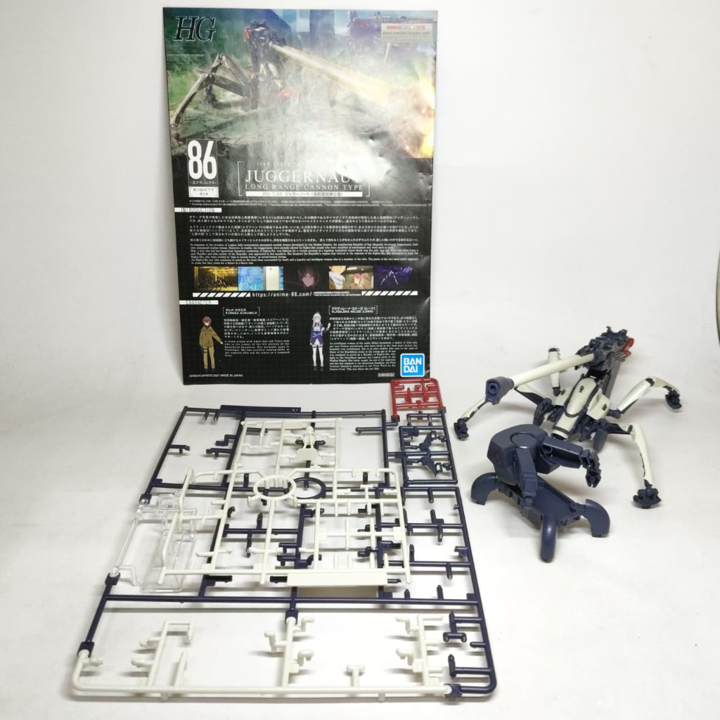 Bandai HG Juggernaut Long Range Cannon / Model Kit 86 1/48 2nd Sudah Rakit H120