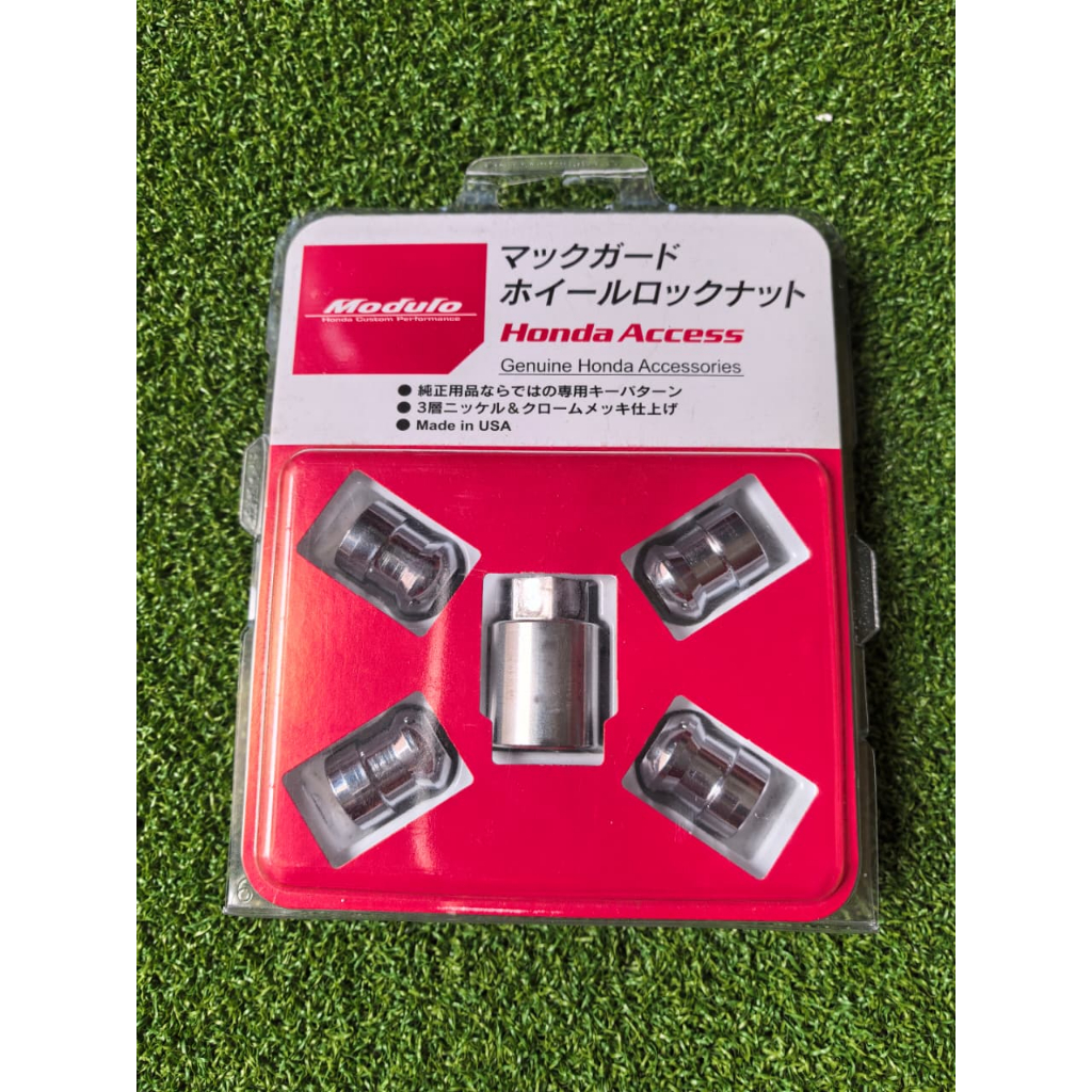Modulo Honda Access McGuard Mur Lug Nuts Lock Velg Roda Original