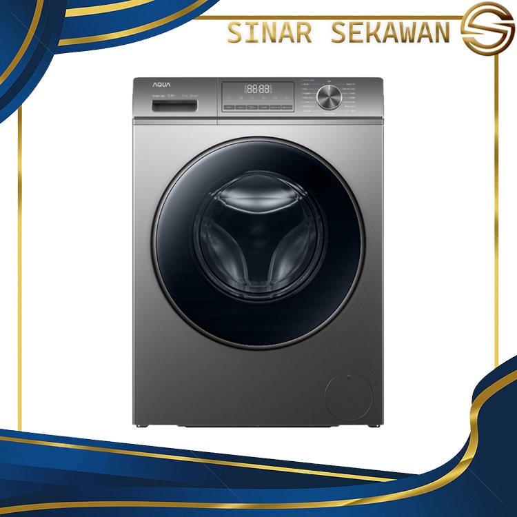 AQUA FQW-105900QD Mesin Cuci Front Loading 10.5 Kg