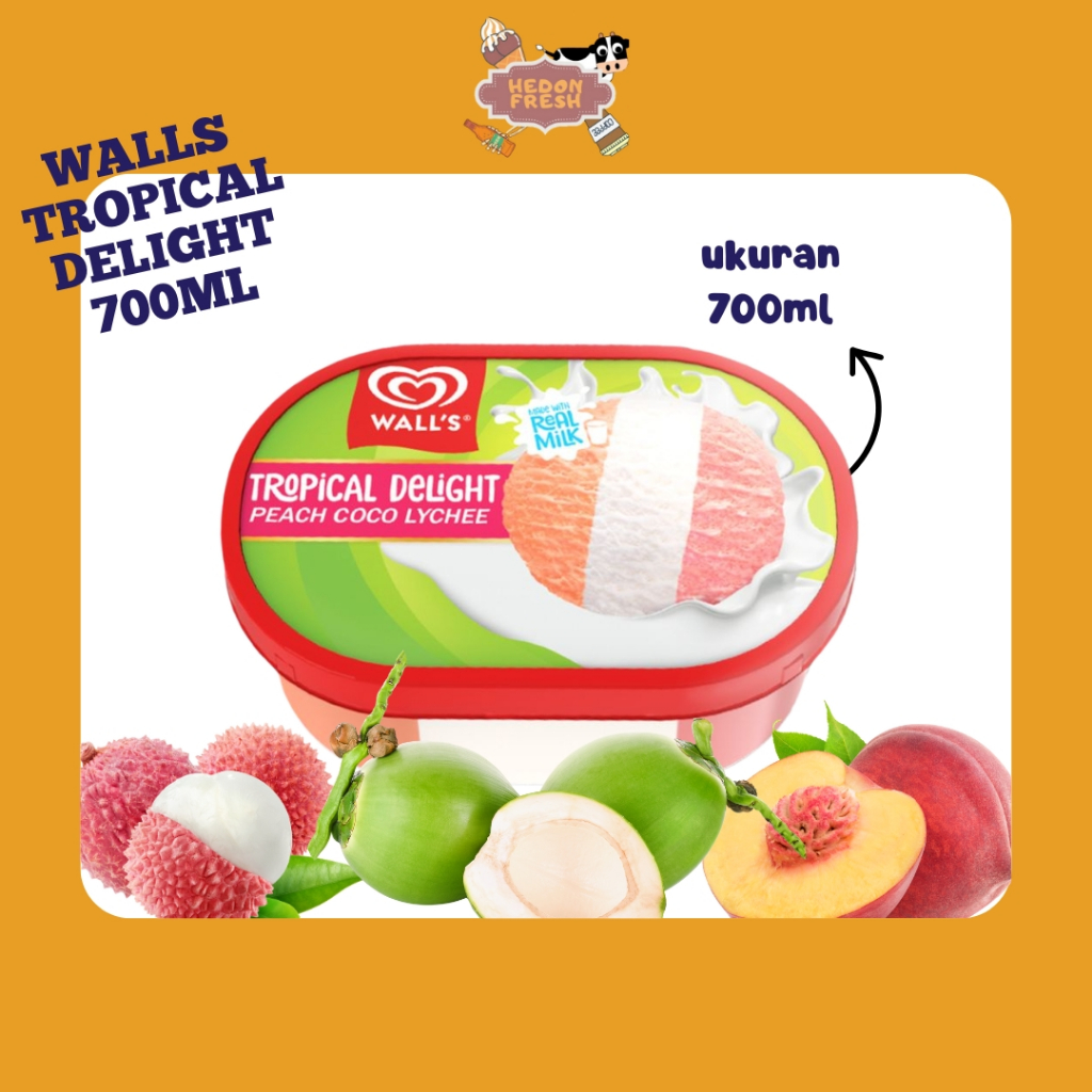 Ice Cream Walls Tropical Delight 700 ML