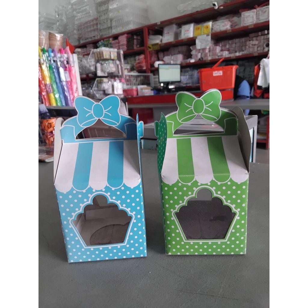 BOX KUE SATUAN  BOX CUP CAKE BOX MUFFIN
