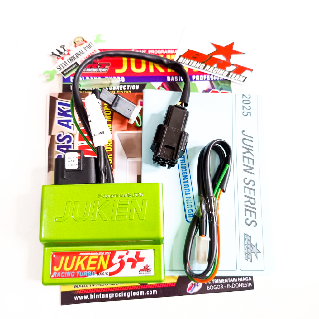 ECU BRT JUKEN 5 + YAMAHA VIXION OLD LAMA RACING TURBO DUALBAND