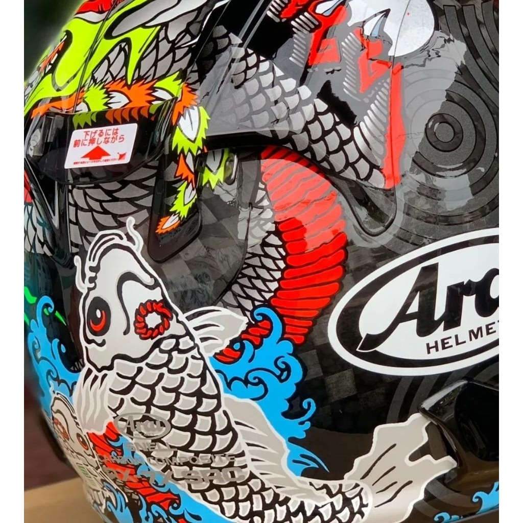 HELM FULLFACE ARAI RX-7X TATSUKI SRC CARBON