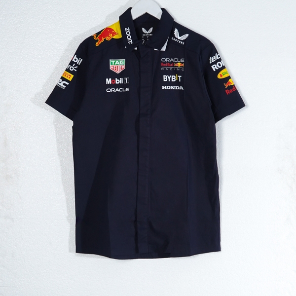 Kemeja F1 RED BULL RACING TEAM NAVY SHIRT 100% ORIGINAL