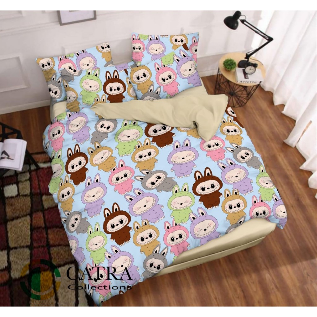 LADY SULTAN Bedcover Set Katun Catra Premium Motif Kids Karakter