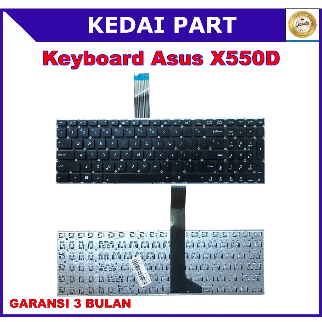 Keyboard Asus X550 X550D X550J X550IU X550V X550VX X550Z X550ZE