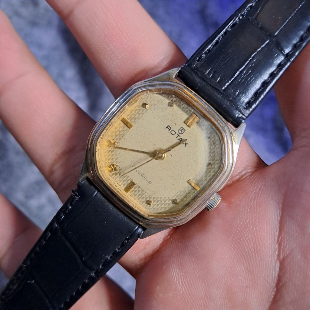 jam Rotax vintage swiss original manual winding