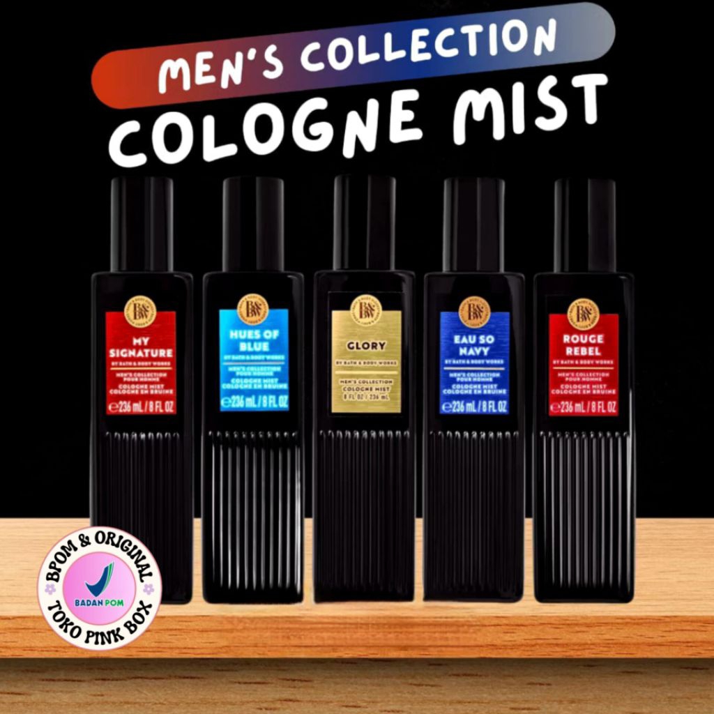 [NEW] BBW Men Cologne Mist Series 236ml