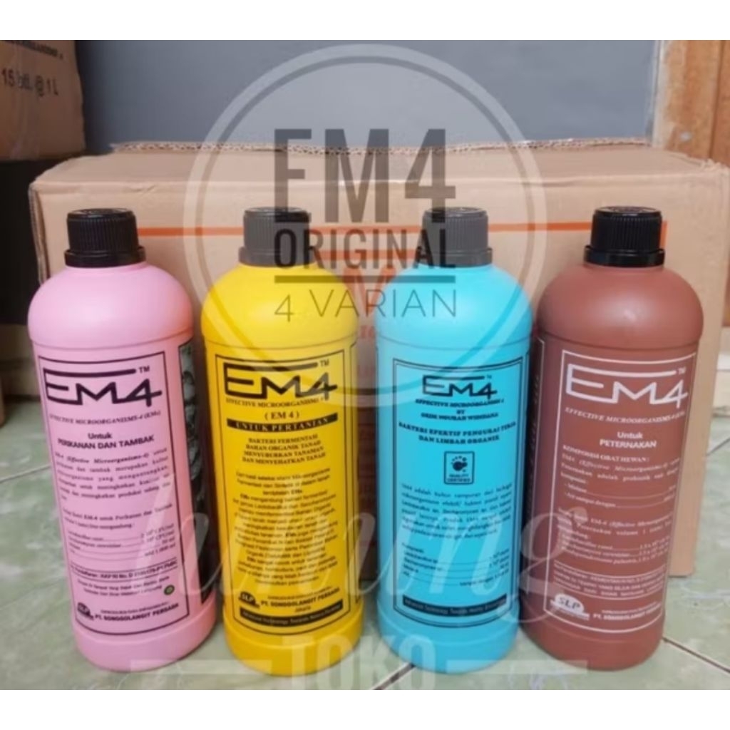 Em 4 pengurai bakteri em 4 pertanian/em 4 limbah