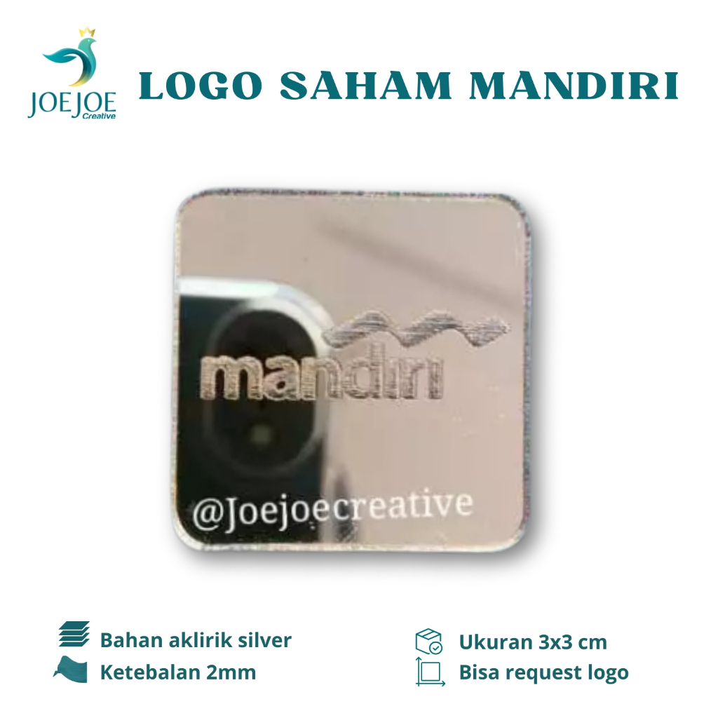 Replika Logo Saham Mandiri | replika logo semua saham | replika saham request
