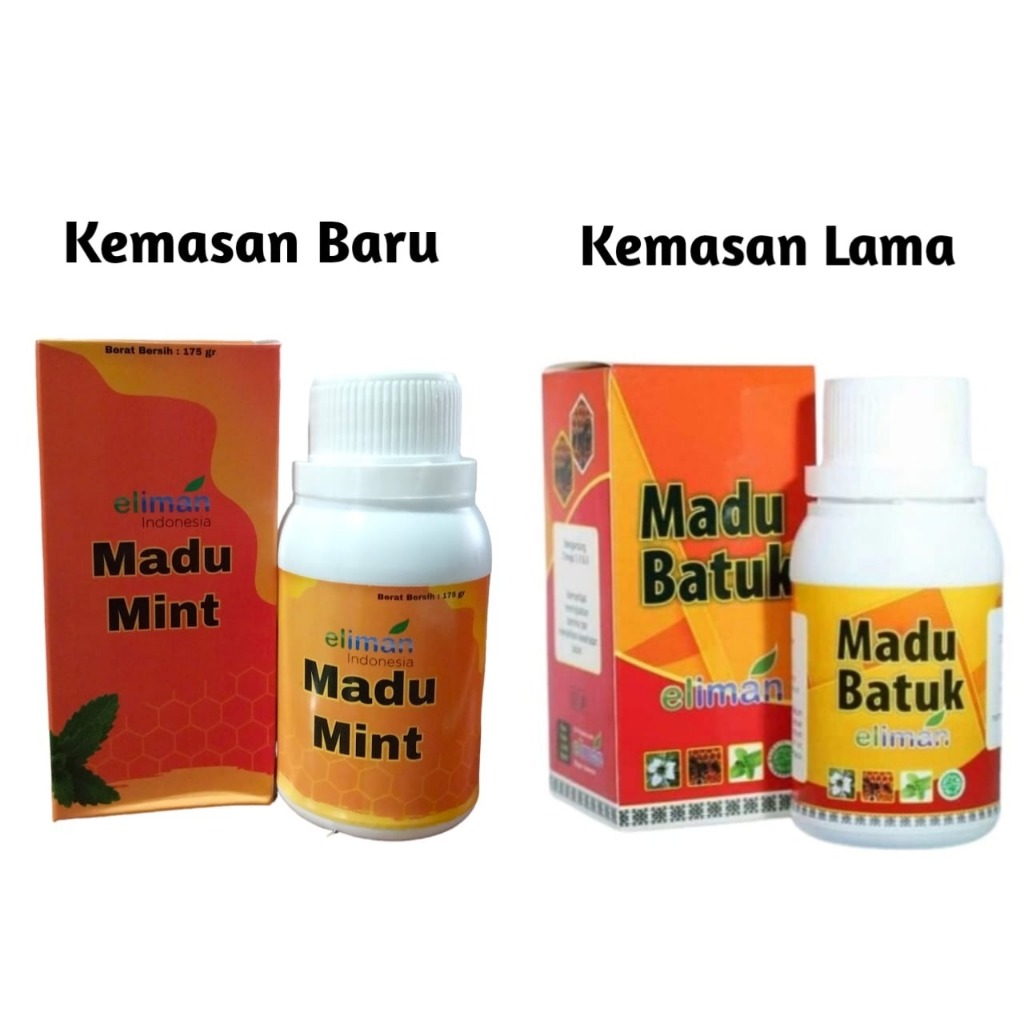 Madu Batuk Eliman 175gr - Madu Batuk Eliman Dewasa