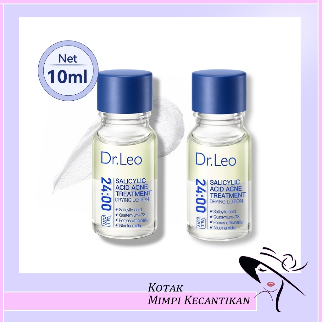 D.r L-eo Acne Skincare Paket Penghilang Jerawat Salicylic Acid Acne Drying Lotion | Anti Acne Serum