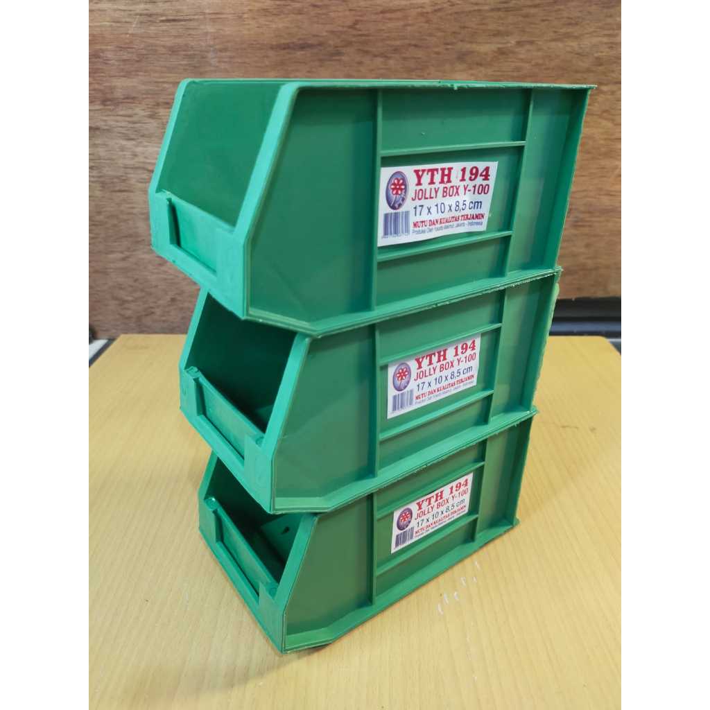 Kotak Penyimpanan Serbaguna Rak Baut Rak Susun YTH 194 JOLLY BOX Y-100