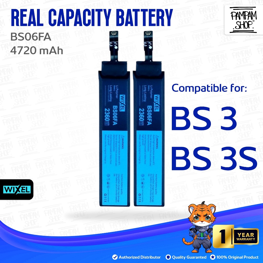 WIXEL Baterai XiaoMi Black Shark 3 BlackShark 3S BS06FA Double Power Original Batre Batrai Battery H