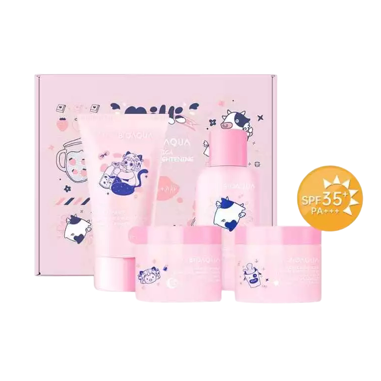 Bioaqua x Unny - Glowing & Brightening Set