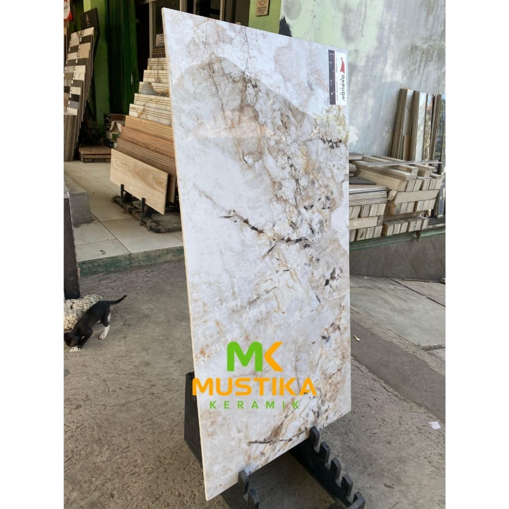 GRANITE LANTAI 60x120 MONTANGE BEIGE / GARUDA TILE / GLAZED POLISH