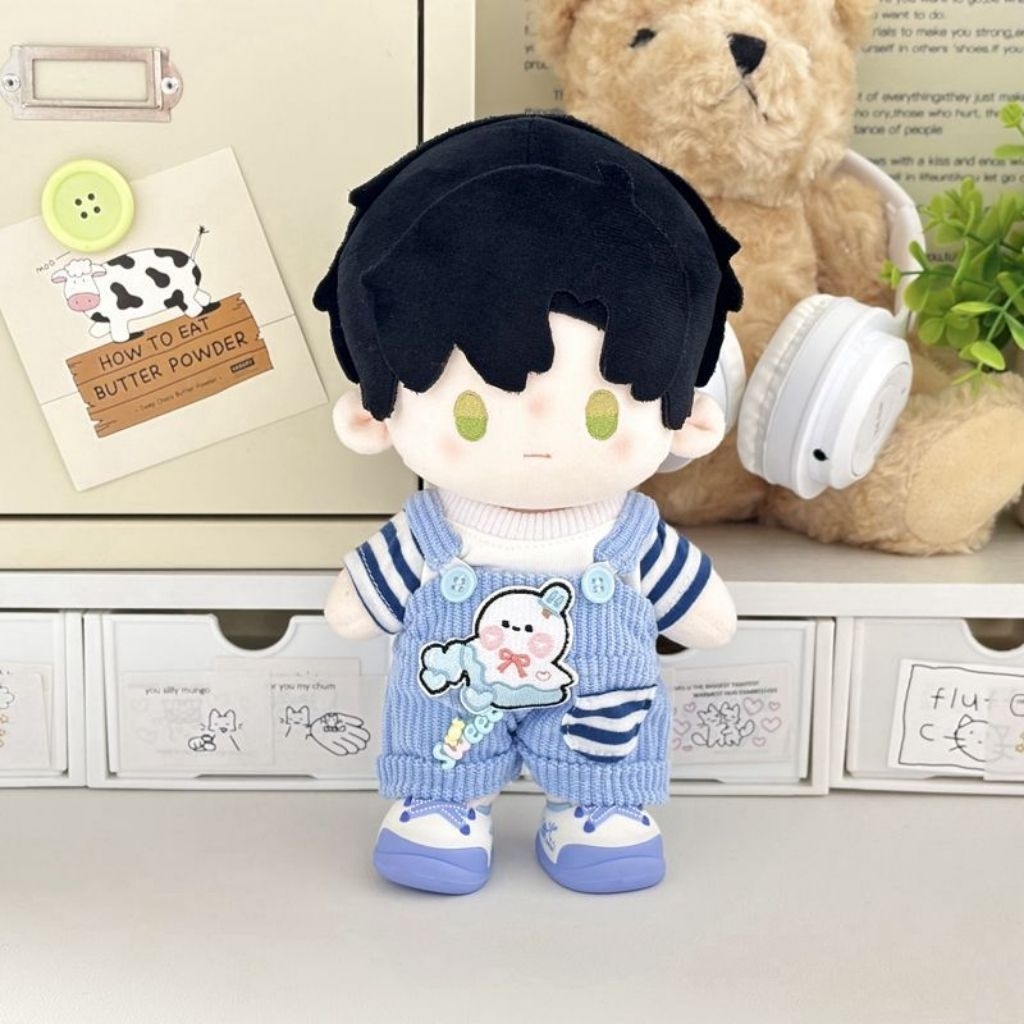 Set 2Pcs Pakaian Boneka 10cm/15cm/20cm/40cm Baju Outfit Love And Deepspace Zayne Xavier Sylus Rafaye