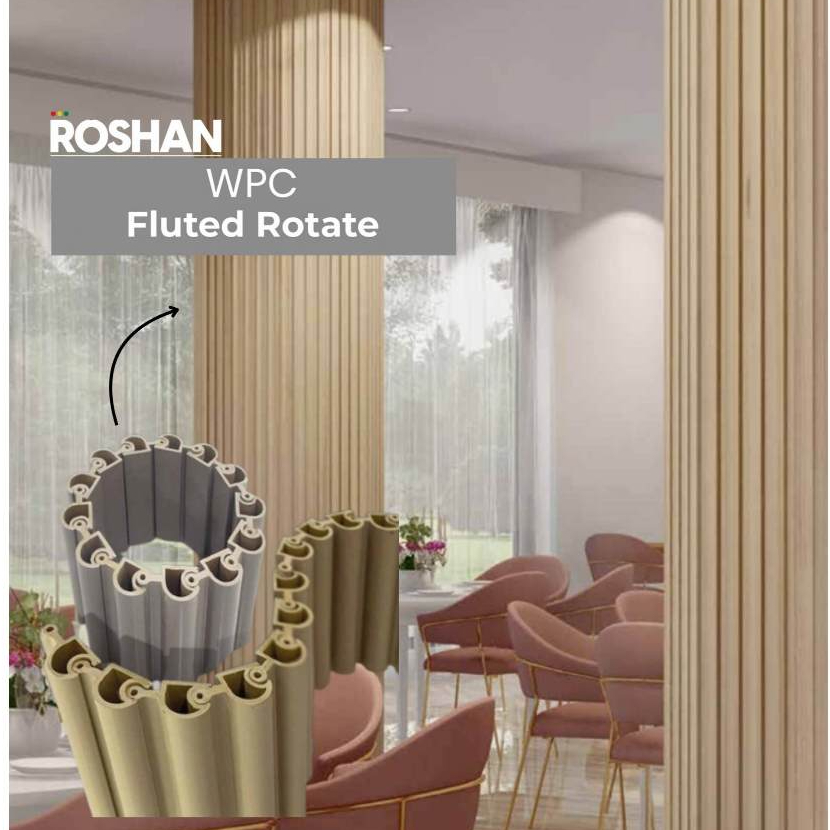 ROSHAN WPC FLUTED ROTATE.