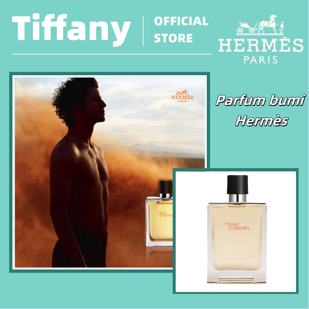 Hermes Parfum Terre D'Hermes Terre D Hermes 100ml Eau De Toilette EDT for Pria Men tahan lama