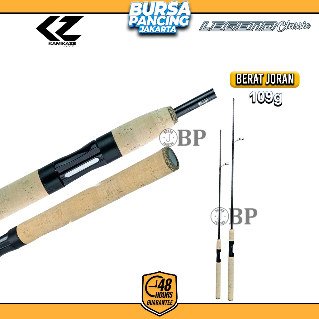 KAMIKAZE Joran Pancing Spinning LEGEND CLASSIC 180cm X50 Carbon Blank  CTXC D-X Wrapping Fuji