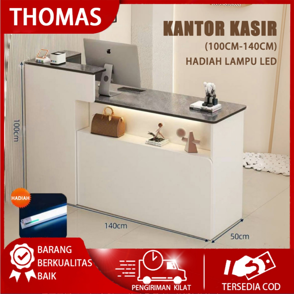 Meja kasir, toko resepsi kecil, meja resepsi, bar, meja komersial, meja kasir toko pakaian modern se