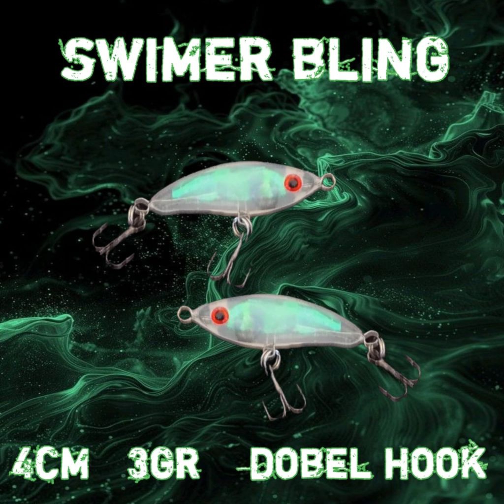 SWIMMER BLINK/SWIMMER LURE/micro casting/lure casting/lure hampala