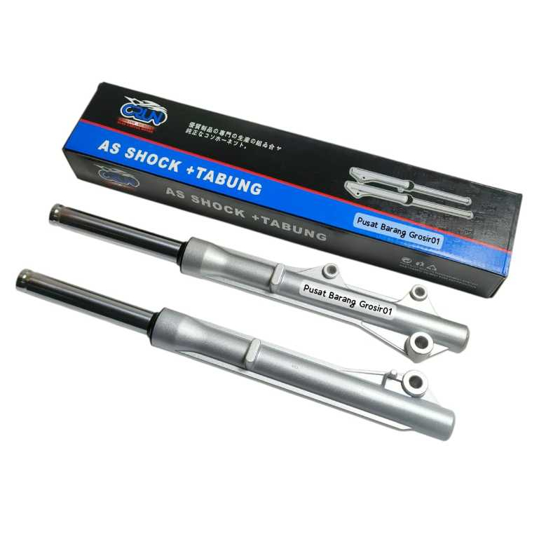 CRUN AS SHOCK DEPAN + TABUNG MOTOR Honda SUPRA FIT NEW FIT S FIT X REVO 100