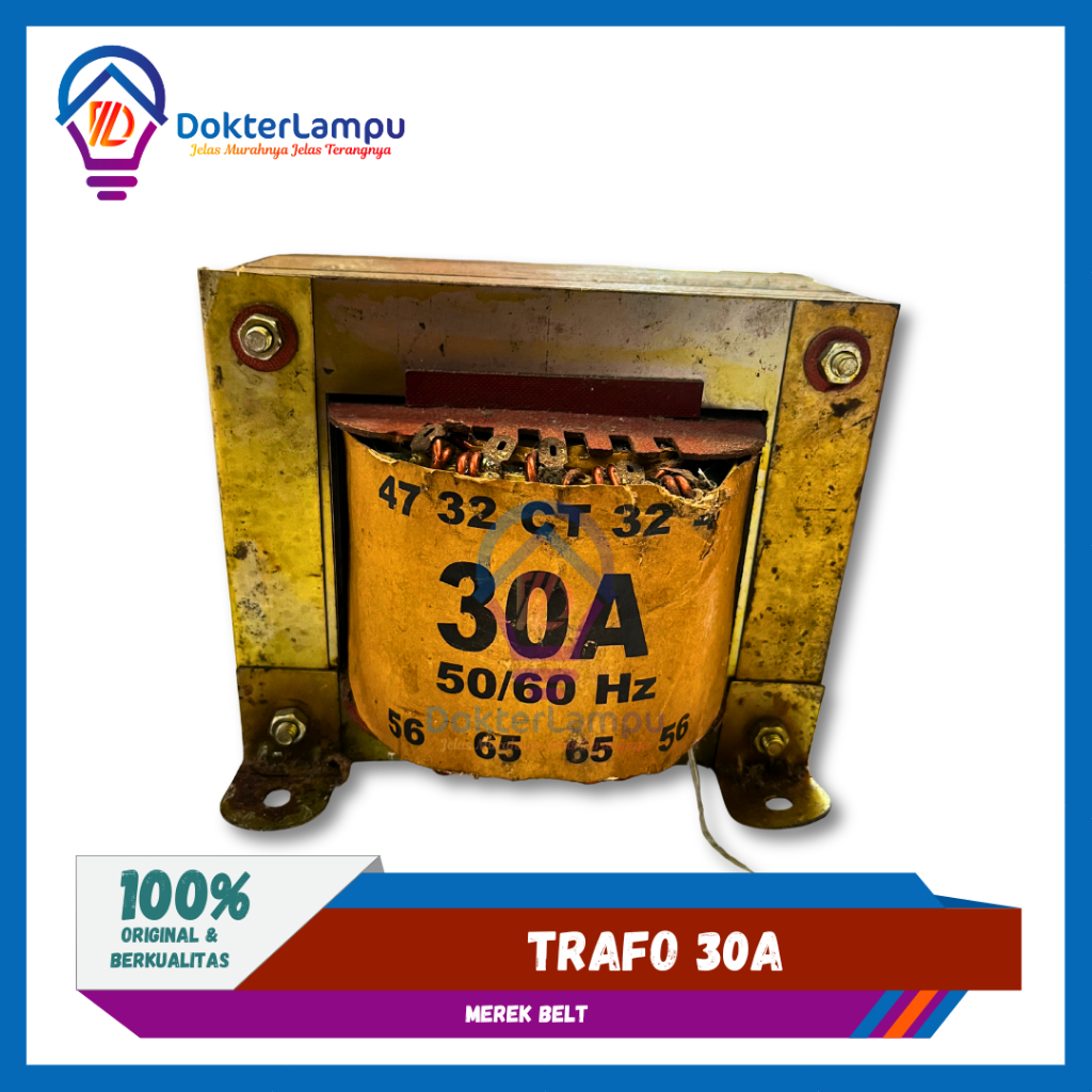 TRAVO 30A BESAR BELT CT-65 TEMBAGA MURNI.TRAVO BELT 30A CT65 MURNI