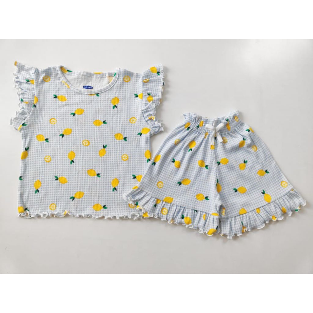1-5T Setelan Anak Perempuan(SET AMITA OLDN**Y)