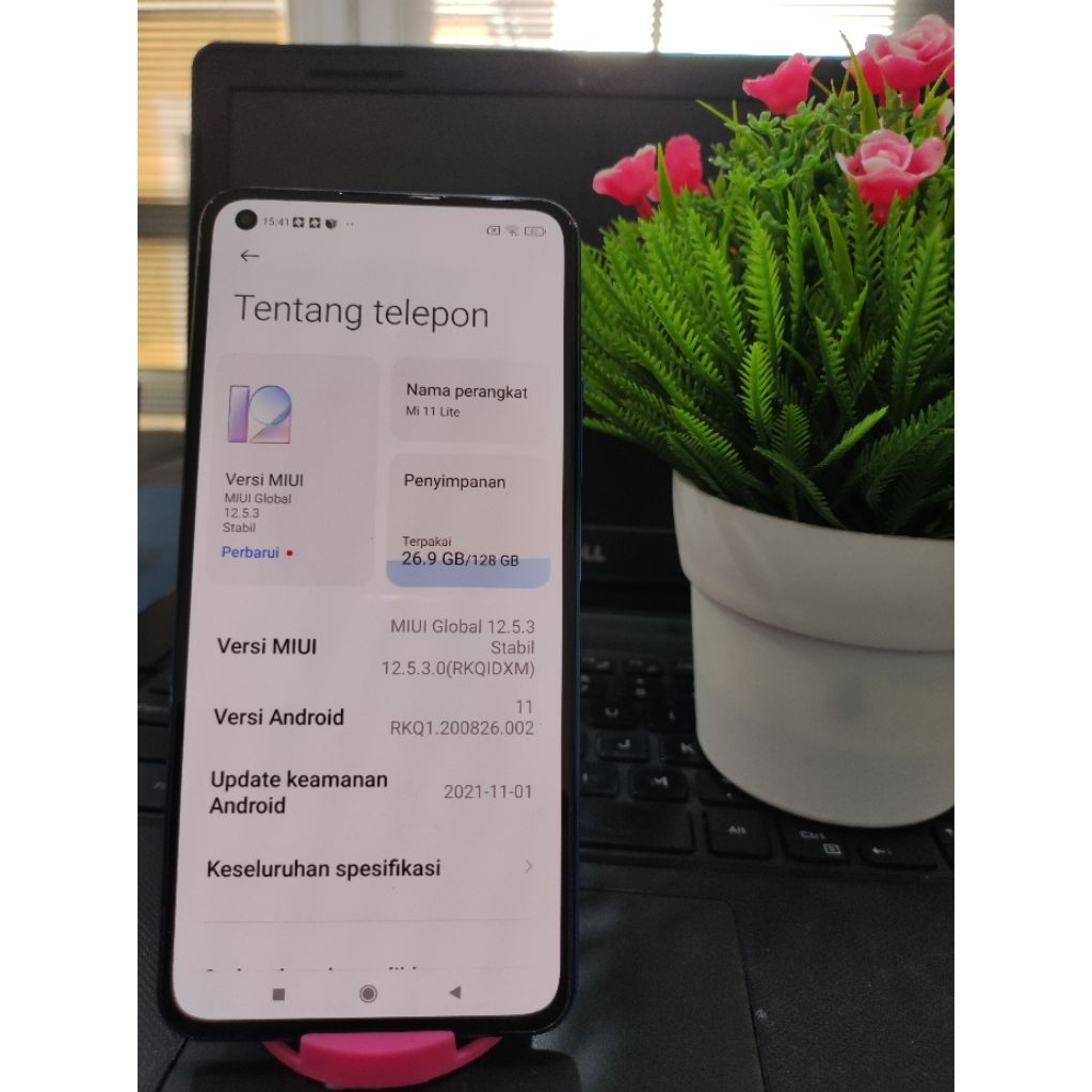 HP HAPE XIAOMI MI 11LITE 6/128 ORIGINAL SECOND-BLUE