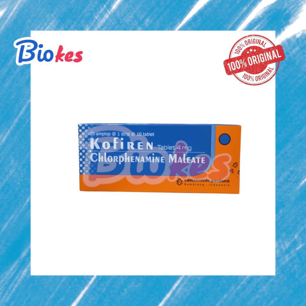 KOFIREN TABLET PERBOX mengatasi alergi