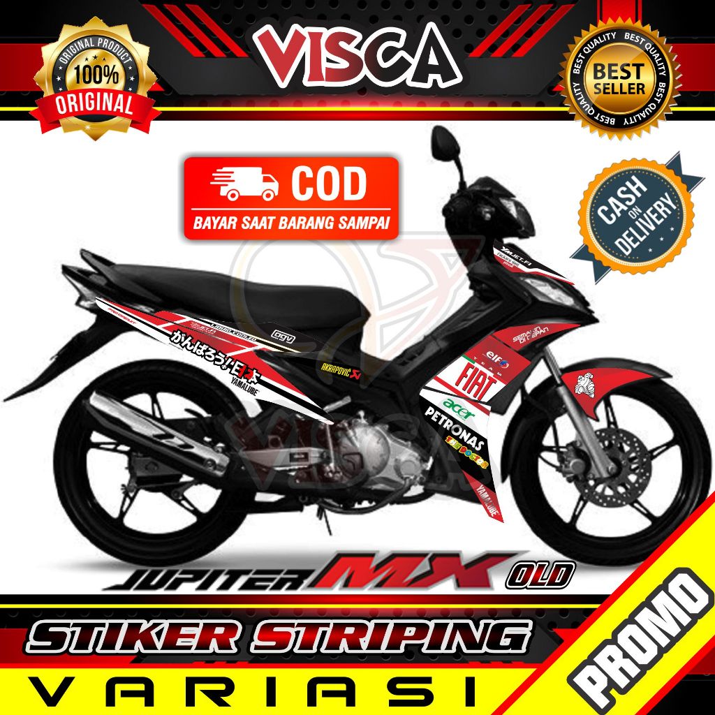 STRIPING JUPITER MX OLD MOTIF FIAT SERIES