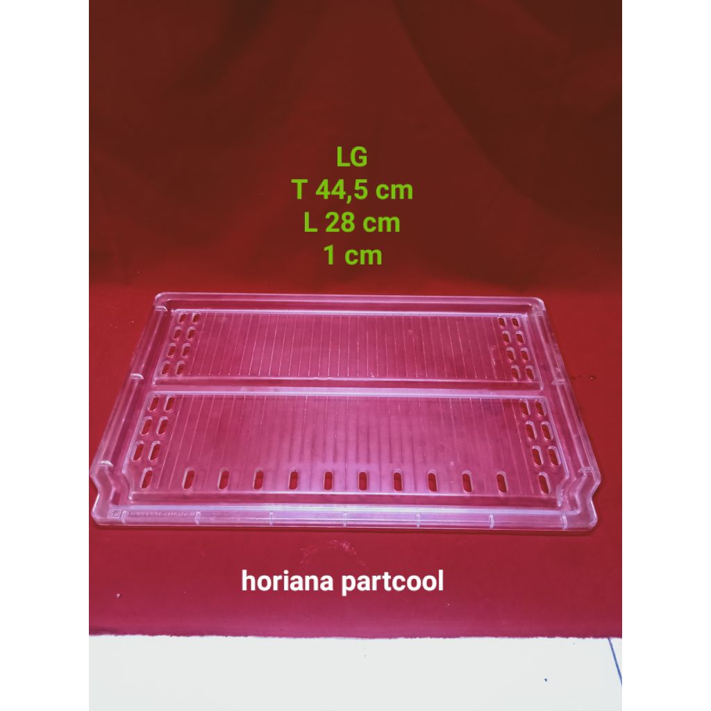 Rak Tatakan kulkas merk LG