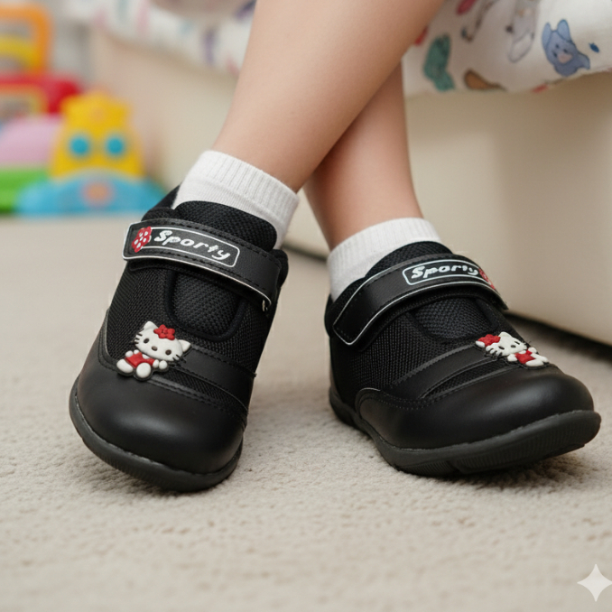 Sepatu anak perempuan trendy terbaru / sepatu anak perempuan model lucu/sepatu sekolah anak perempua